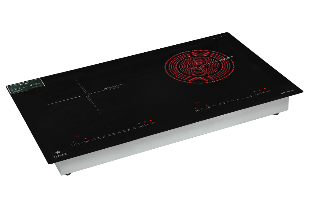 Bếp từ hồng ngoại âm Pramie PRTH-A1 4400W Màu Đen
