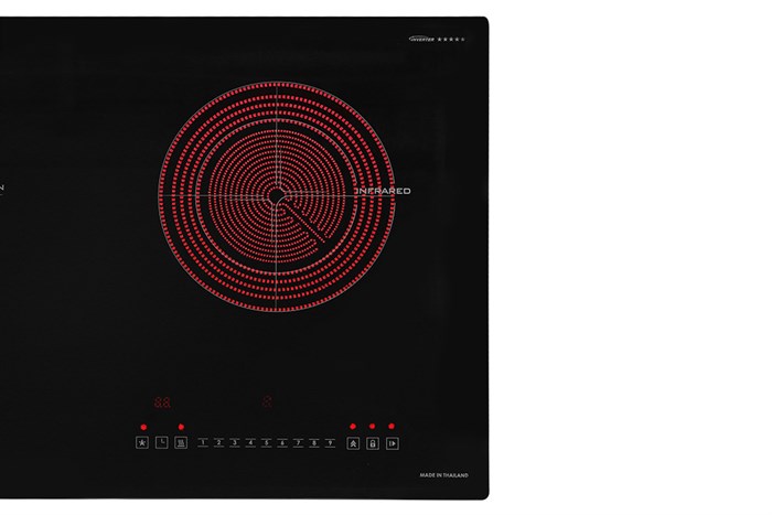 Bếp từ hồng ngoại âm Pramie PRTH-A1 4400W Màu Đen