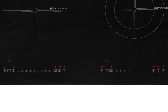 Bếp từ hồng ngoại âm Pramie PRTH-A1 4400W Màu Đen