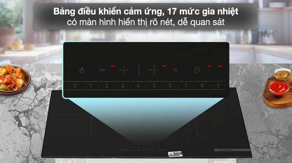 Bếp từ đôi âm Bosch PPI8256EVN 3500W