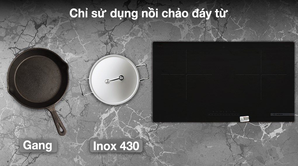 Bếp từ đôi âm Bosch PPI8256EVN 3500W