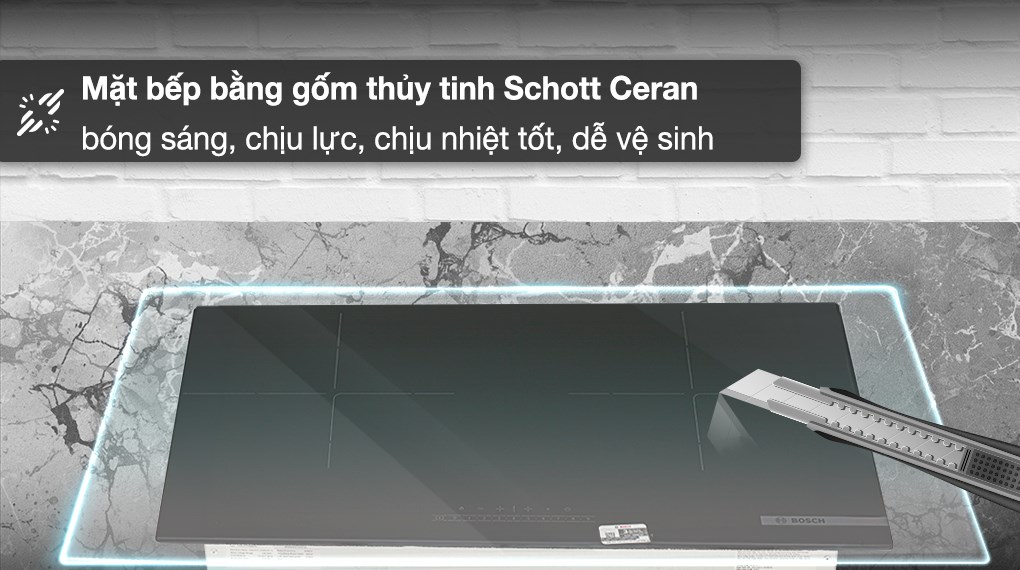 Bếp từ đôi âm Bosch PPI8256EVN 3500W