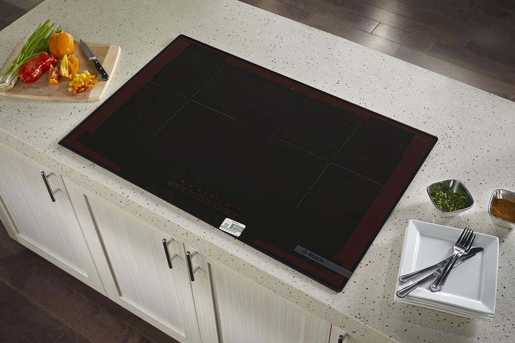 Bếp từ đôi âm Bosch PPI8256EVN 3500W Màu Đen