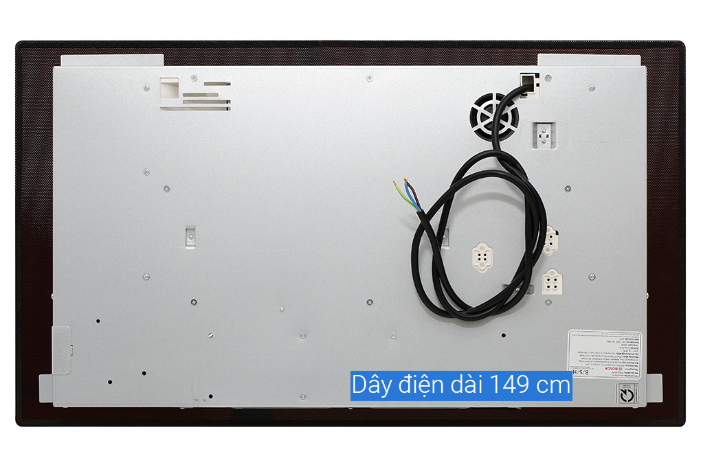 Bếp từ đôi âm Bosch PPI8256EVN 3500W Màu Đen