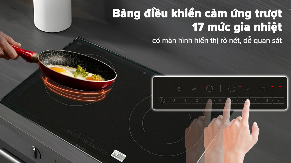 Bếp từ đôi lắp âm Bosch PPI82566VN