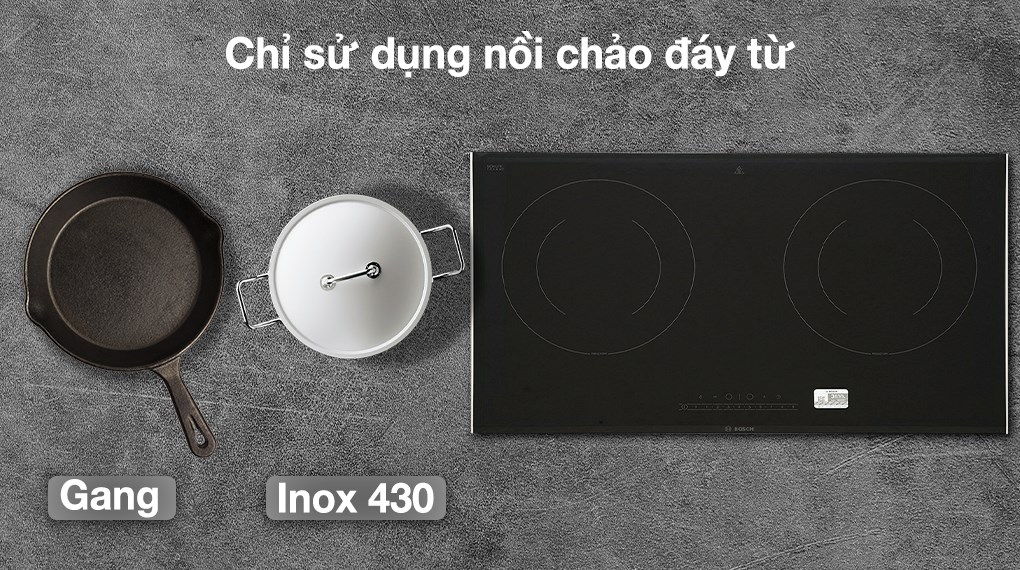 Bếp từ đôi lắp âm Bosch PPI82566VN
