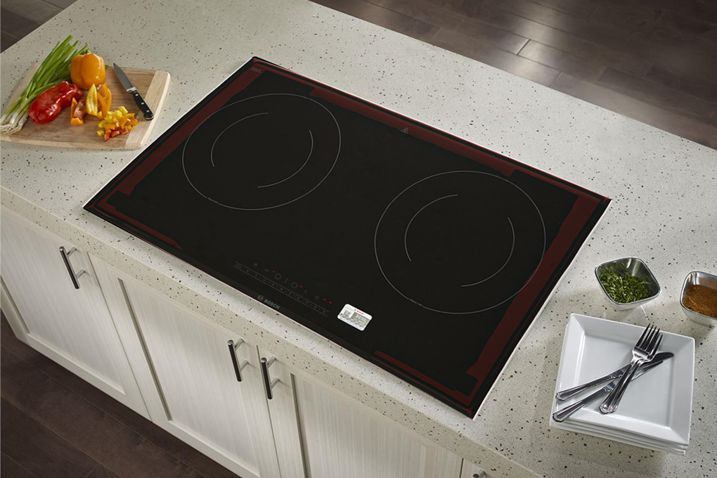 Bếp từ đôi lắp âm Bosch PPI82566VN Màu Đen