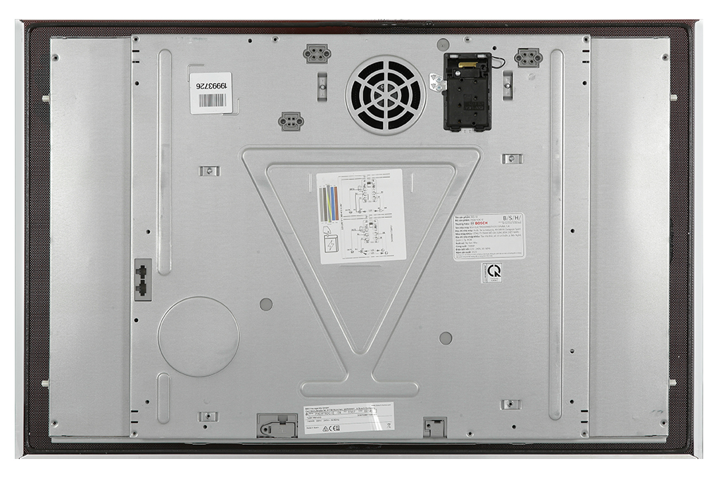 Bếp từ 4 vùng nấu lắp âm Bosch PXE875DC1E Màu Đen