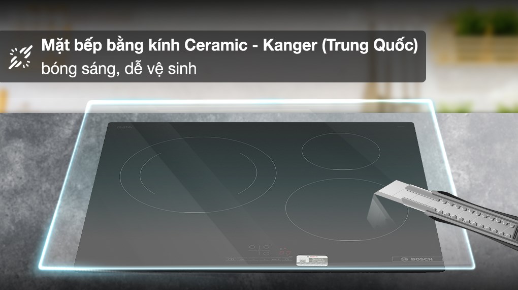 Bếp từ 3 vùng nấu âm Bosch PUJ611BB5E 4600W