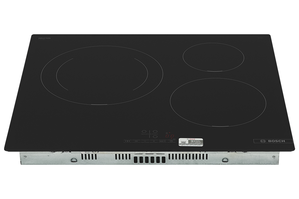 Bếp từ 3 vùng nấu âm Bosch PUJ611BB5E 4600W Màu Đen
