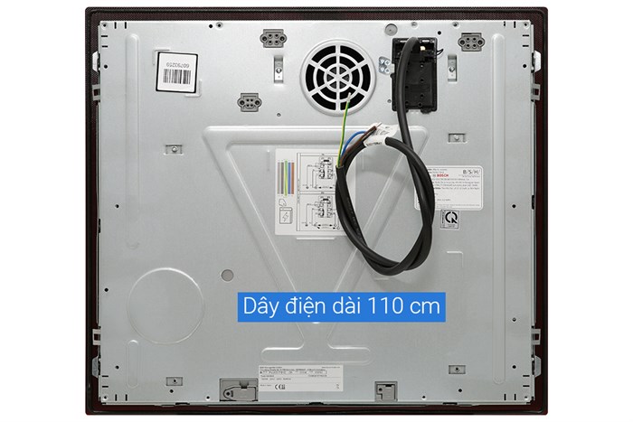 Bếp từ 3 vùng nấu lắp âm Bosch PVJ631FB1E Màu Đen