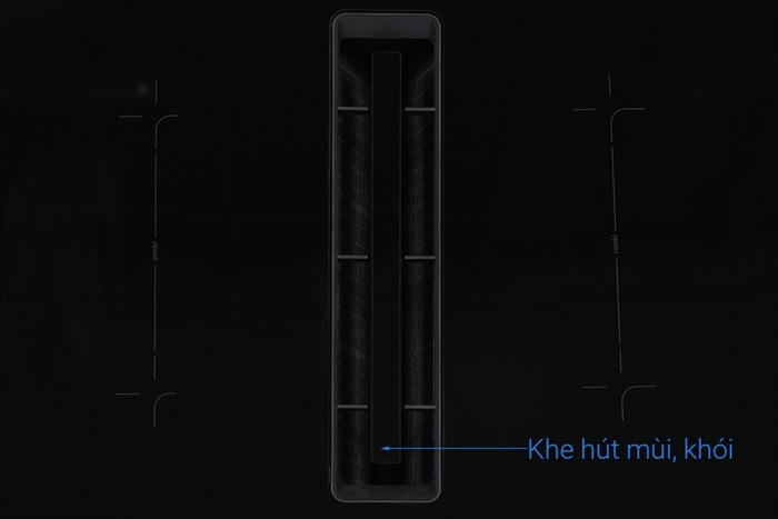 Bếp từ 4 vùng nấu lắp âm tích hợp hút mùi Bosch PVQ731F15E Màu Đen