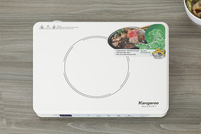Bếp từ Kangaroo KG20IC2 Màu Trắng