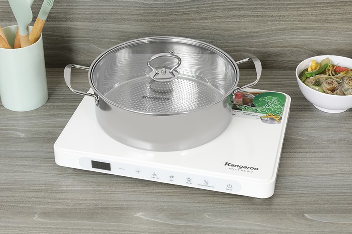 Bếp từ Kangaroo KG20IC2 Màu Trắng