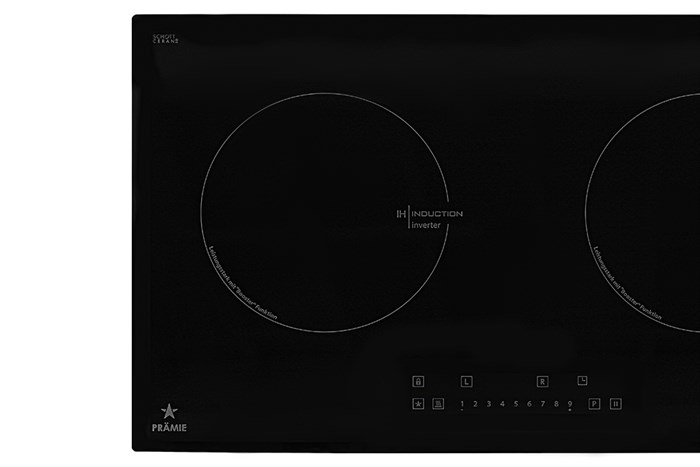 Bếp từ đôi âm Pramie PRDE-2223 4800W Màu Đen