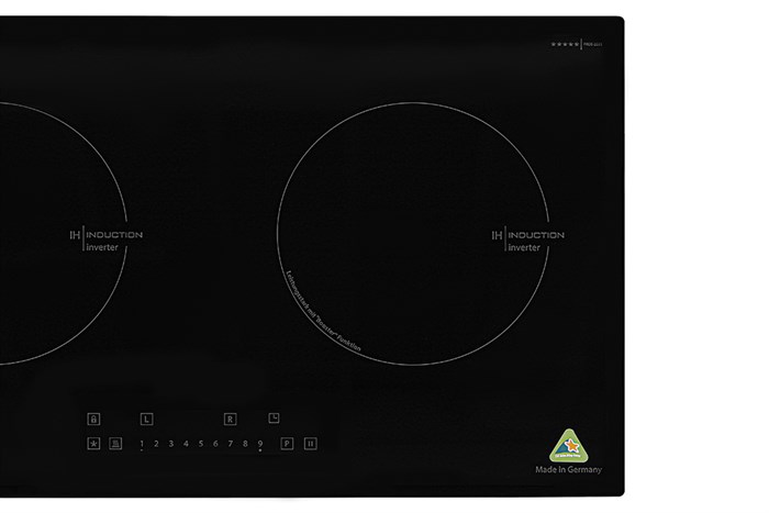 Bếp từ đôi âm Pramie PRDE-2223 4800W Màu Đen