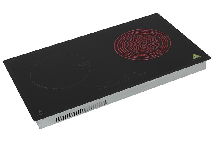 Bếp từ hồng ngoại âm Pramie PRDE-2123 4600W Màu Đen