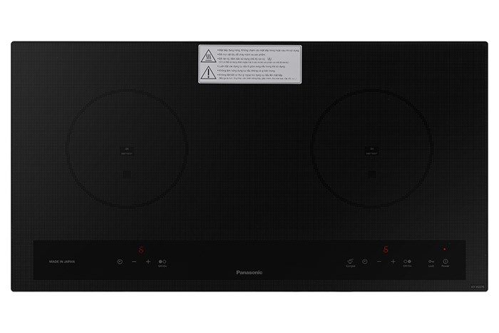 Bếp từ đôi lắp âm Panasonic KY-A227EKRA Màu Đen