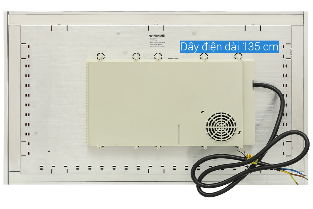 Bếp từ đôi âm Pramie PRMY-S1 4000W Màu Đen