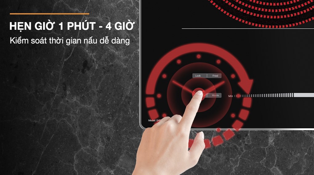 Bếp từ hồng ngoại âm Sunhouse SHB82071-VMD 4400W