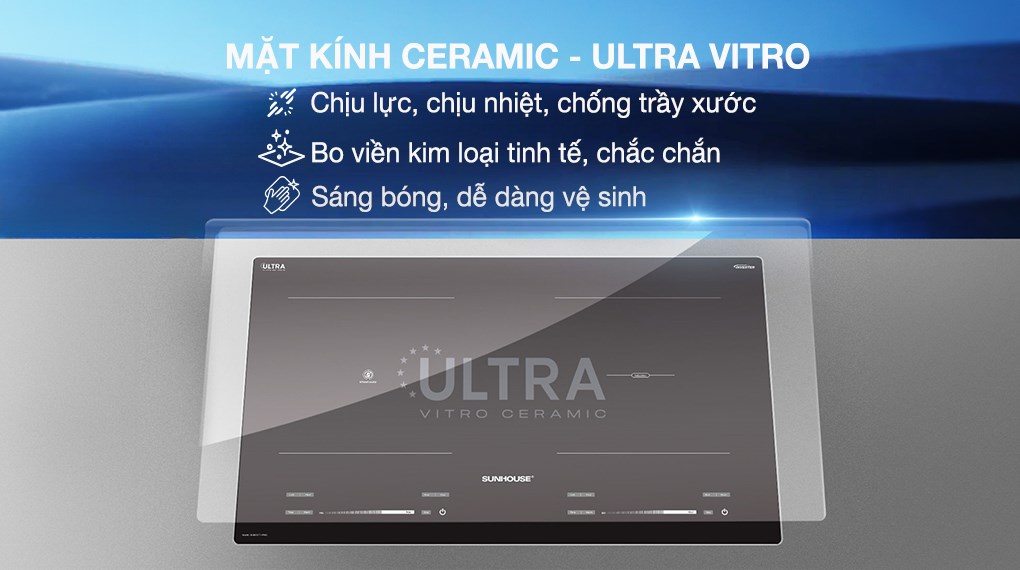 Bếp từ hồng ngoại âm Sunhouse SHB82071-VMD 4400W
