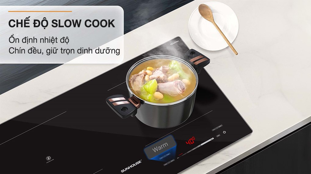 Bếp từ hồng ngoại âm Sunhouse SHB82071-VMD 4400W