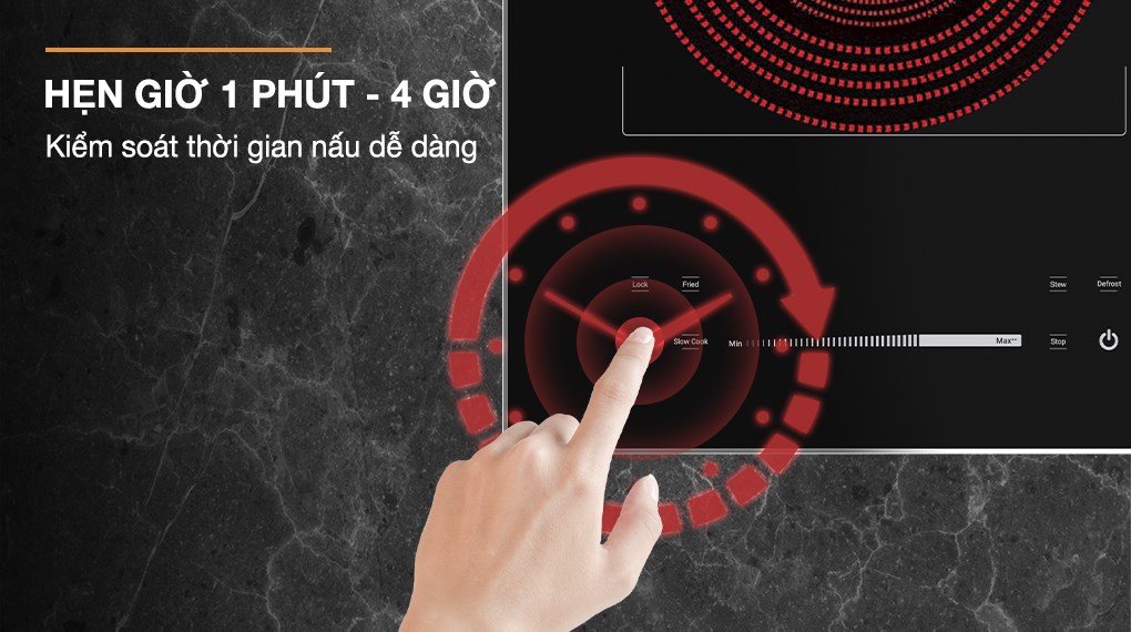 Bếp từ hồng ngoại âm Sunhouse SHB81051-VMD 4000W