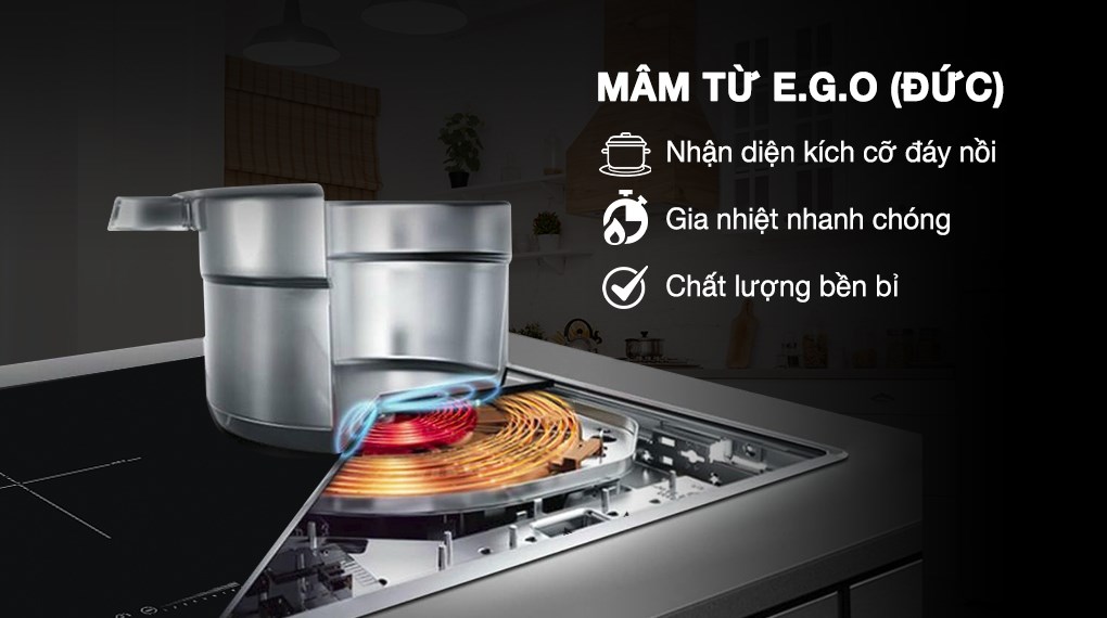 Bếp từ đôi âm Hafele HC-I7325B (533.09.979) 4600W