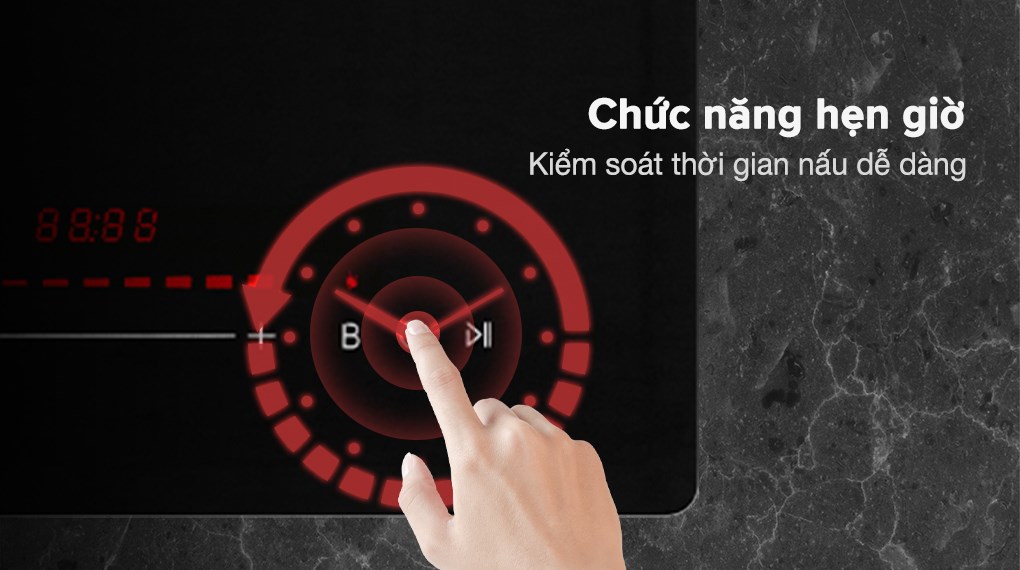 Bếp từ đôi âm Kangaroo KGIC48D1C 4800W