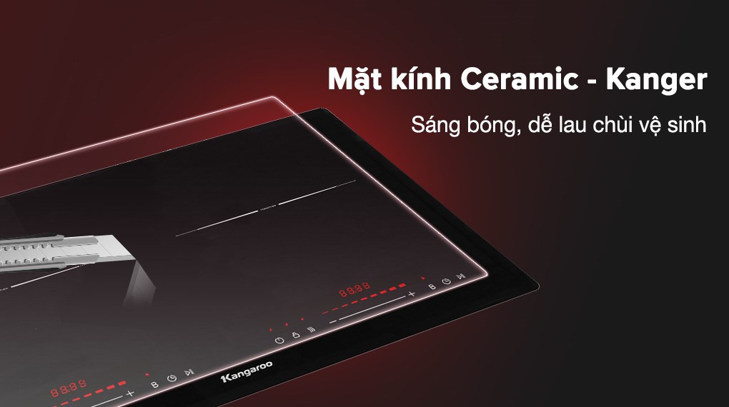 Bếp từ đôi âm Kangaroo KGIC48D1C 4800W