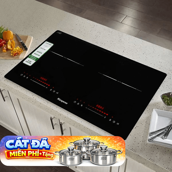 Bếp từ đôi âm Kangaroo KGIC48D1C 4800W