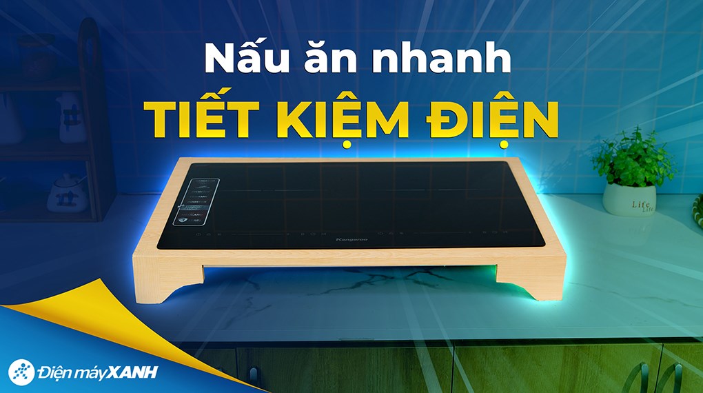 Bếp từ đôi lắp âm Kangaroo KGIC44D1T