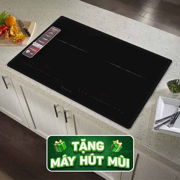 Bếp từ đôi âm Kangaroo KGIC44D1T 4400W
                Mẫu mới