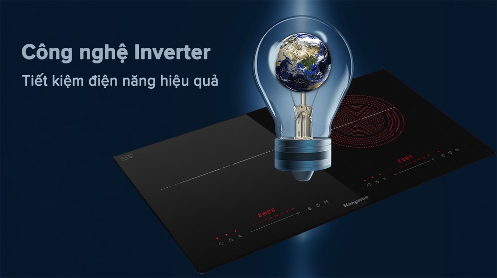 Bếp từ hồng ngoại âm Kangaroo KGIF44D1C 4400W