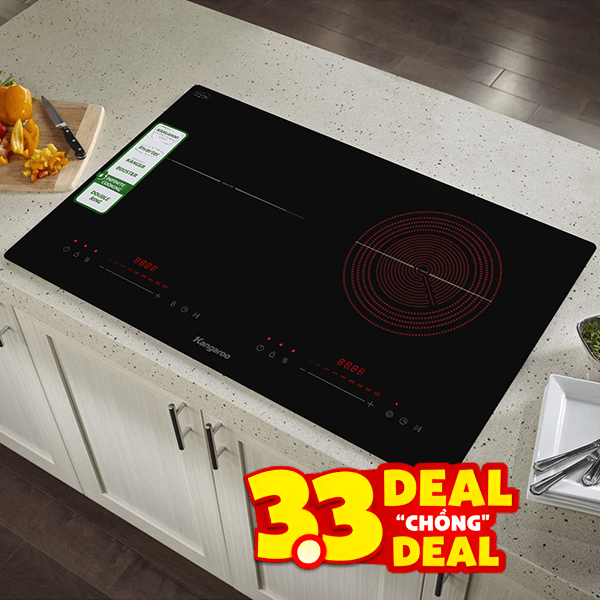 Bếp từ hồng ngoại âm Kangaroo KGIF44D1C 4400W