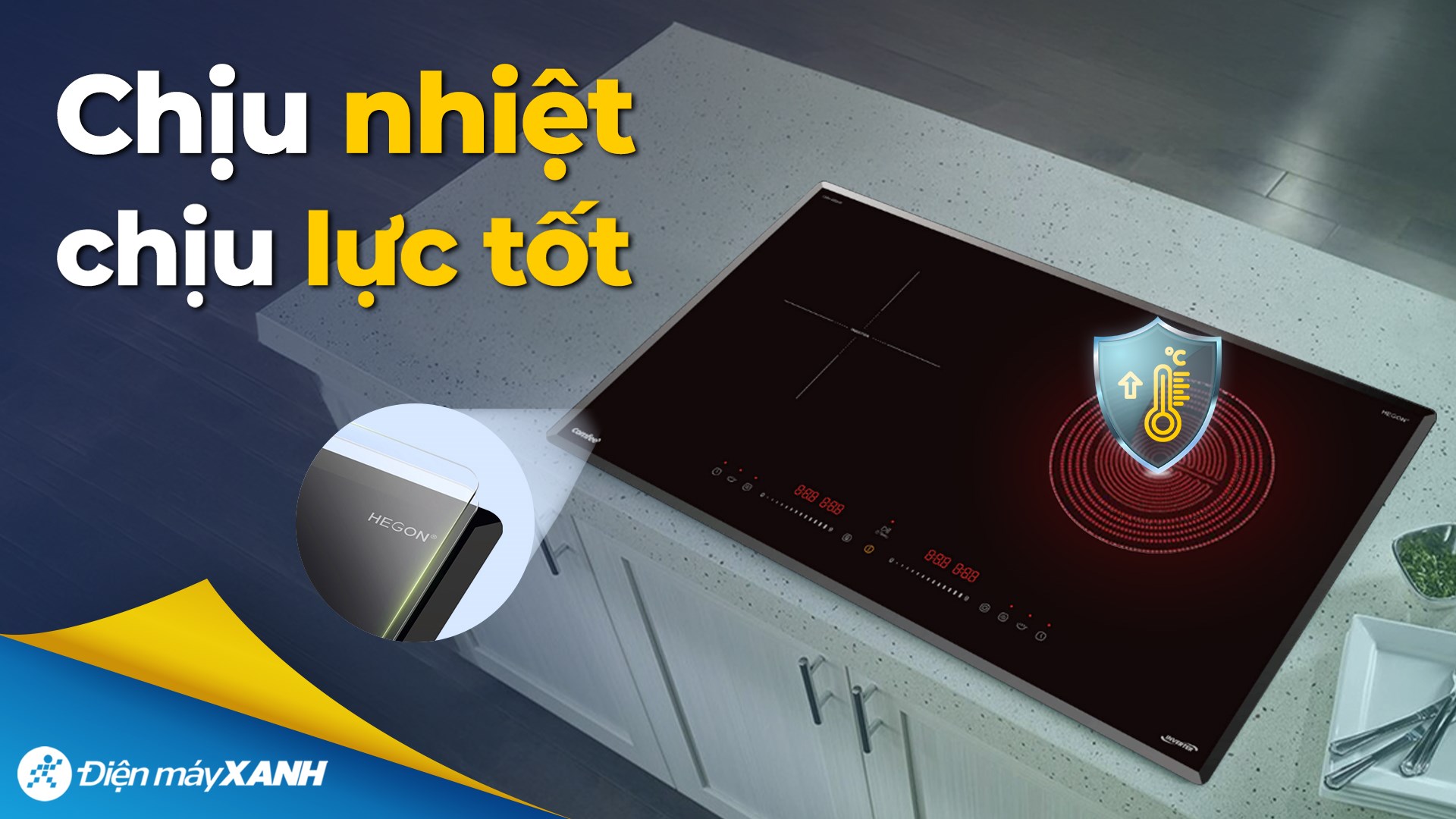 Bếp từ hồng ngoại âm Comfee CMH-40DHP 4000W