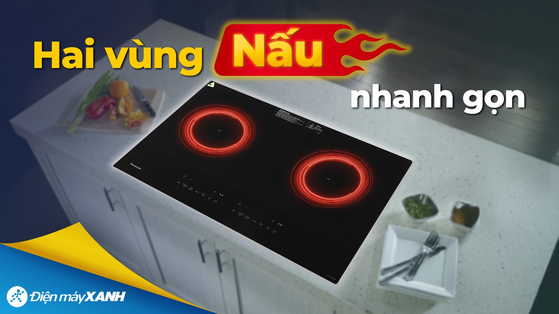 Bếp từ đôi âm Panasonic KY-H1WZ70KRA 3500W