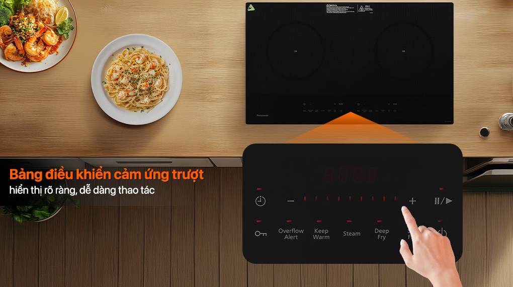 Bếp từ đôi âm Panasonic KY-H1WZ70KRA 3500W