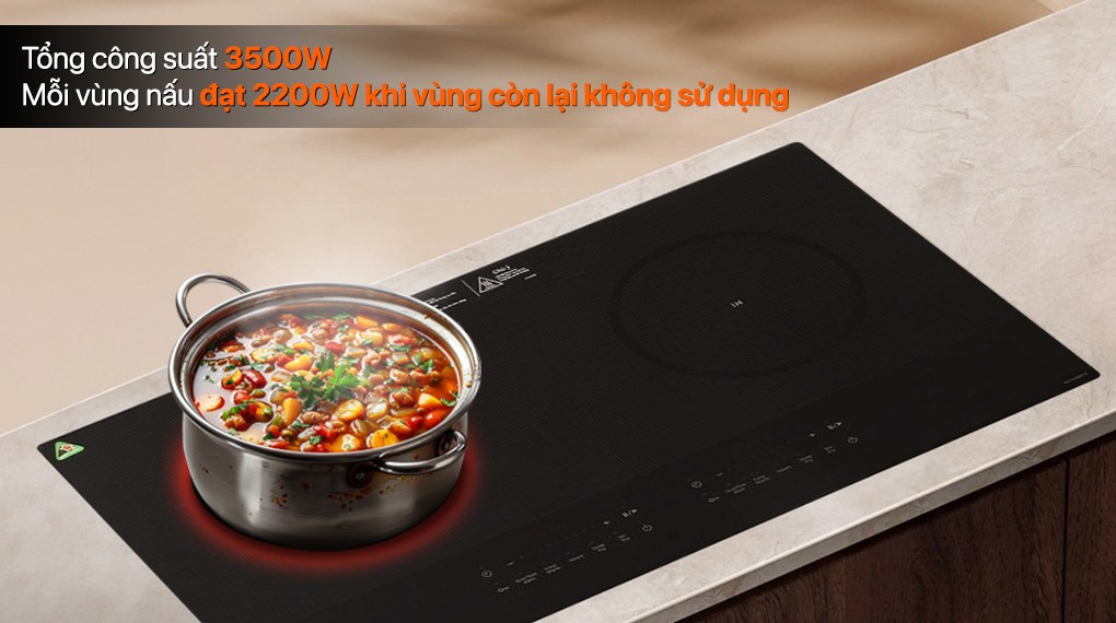 Bếp từ đôi âm Panasonic KY-H1WZ70KRA 3500W