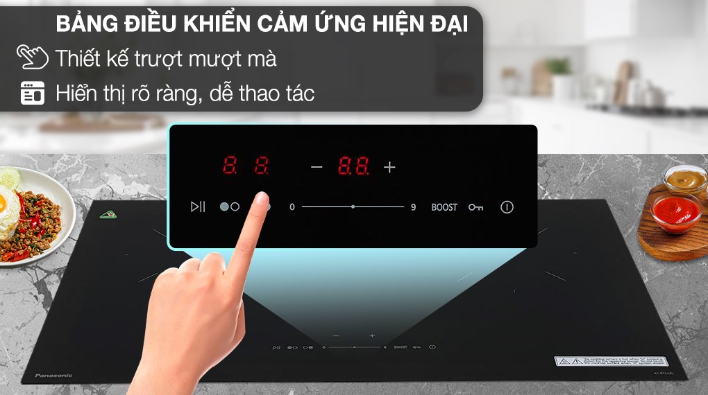 Bếp từ đôi âm Panasonic KY-R72AELYUE 3500W