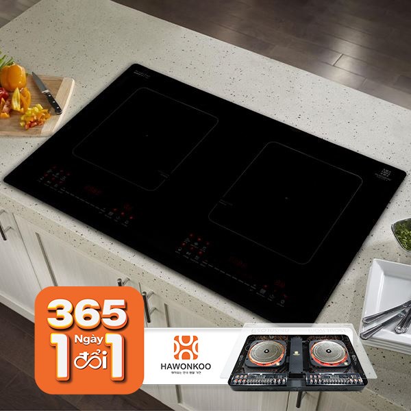Bếp từ đôi âm Hawonkoo CEH-266 5400W