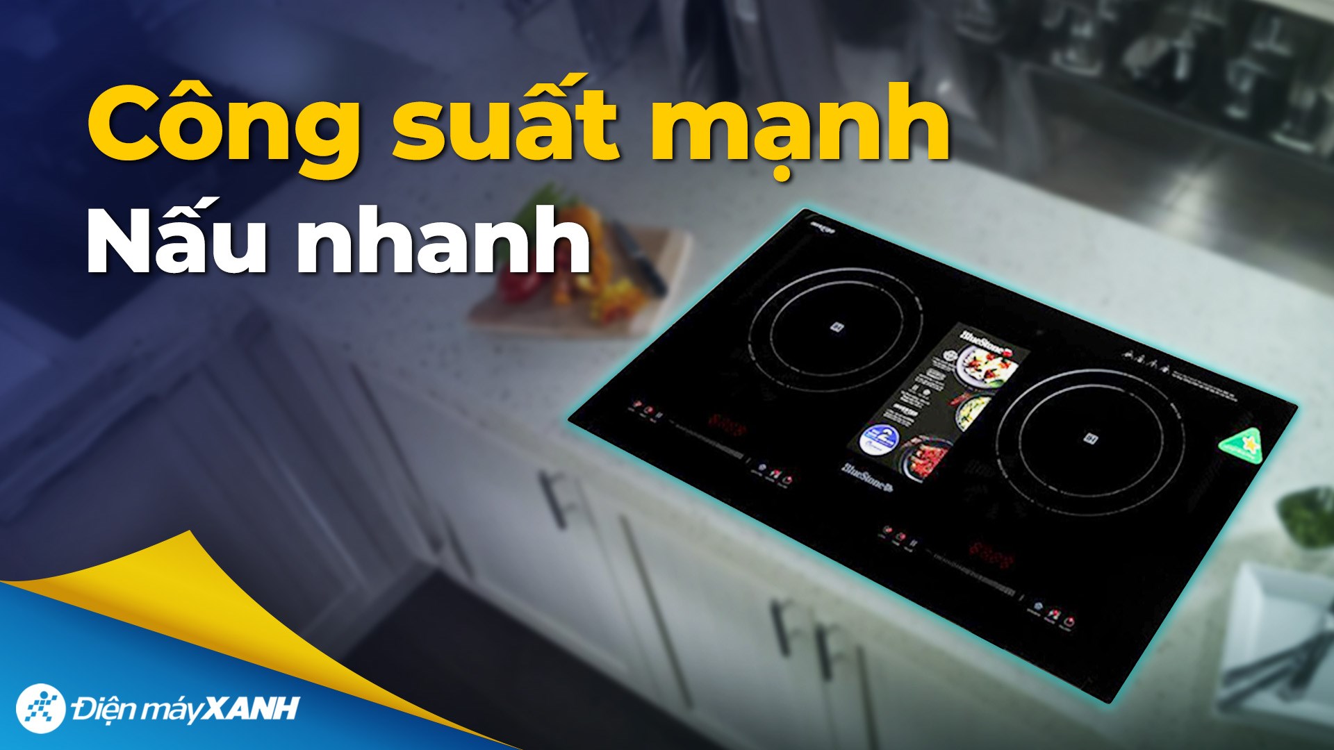 Bếp từ đôi âm BlueStone ICB-6825 5000W