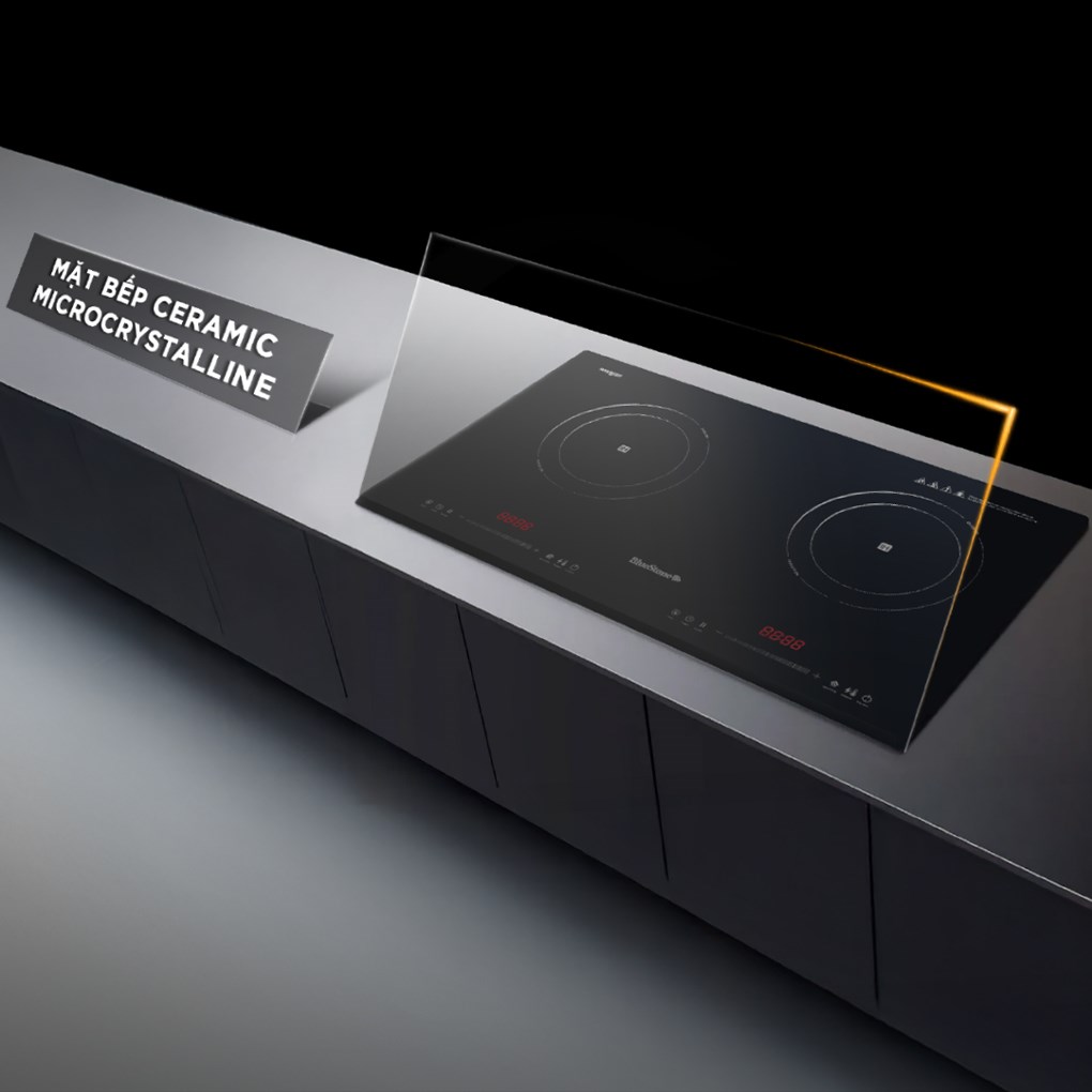 Bếp từ đôi âm BlueStone ICB-6825 5000W