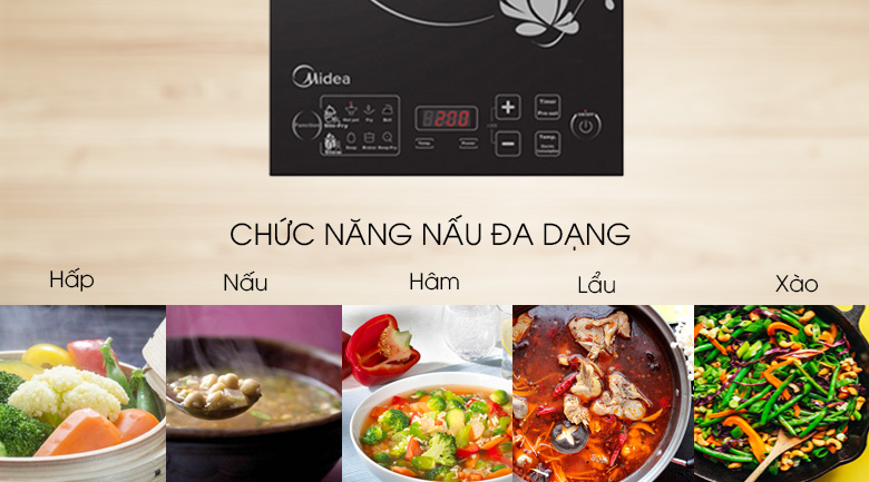 Bếp từ Midea MI-SV21DM