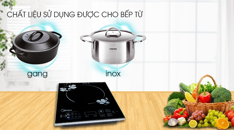 Bếp từ Midea MI-SV21DM