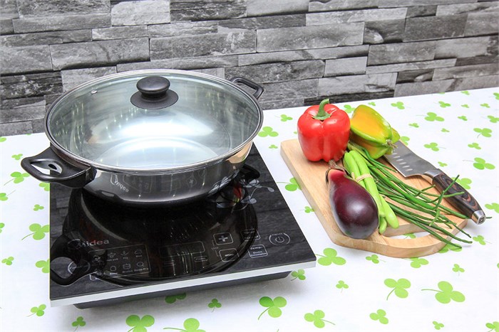 Bếp từ Midea MI-SV21DM Màu Đen