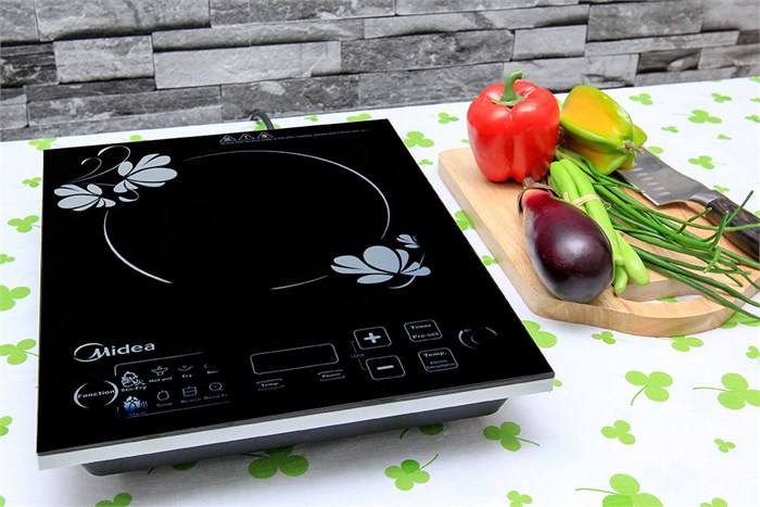 Bếp từ Midea MI-SV21DM Màu Đen