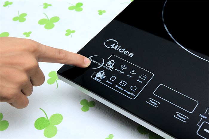 Bếp từ Midea MI-SV21DM Màu Đen