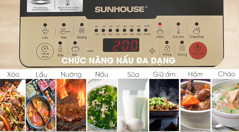 Bếp từ Sunhouse SHD 6861