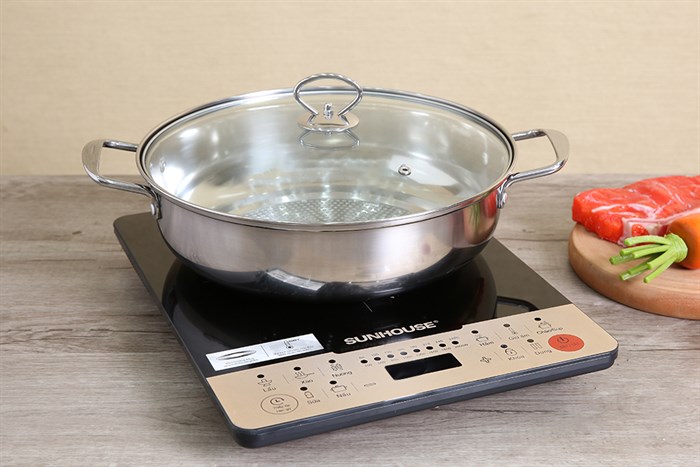 Bếp từ Sunhouse SHD 6861 Màu Đen